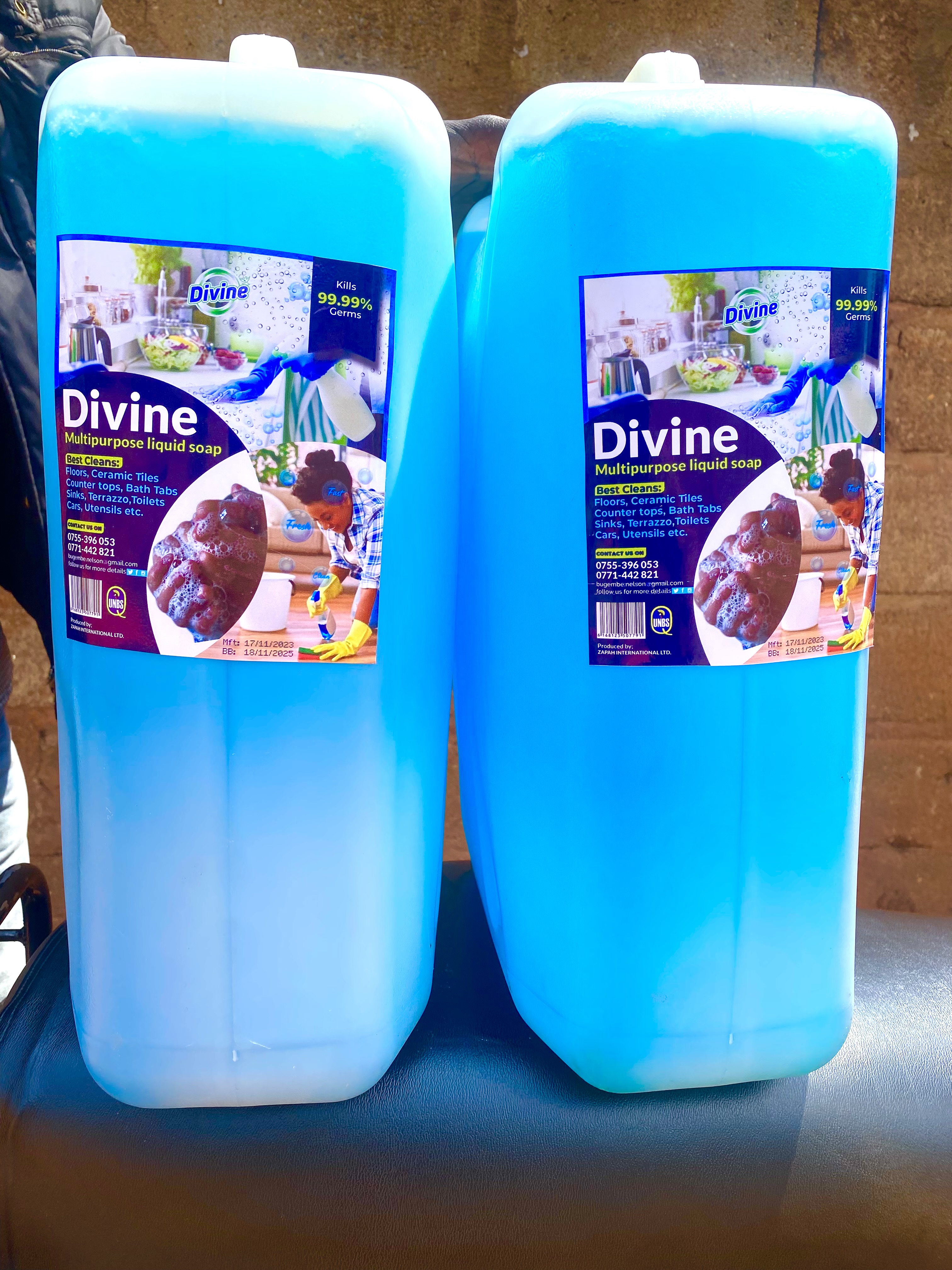 Divine Liquid Soap - 20 Ltrs